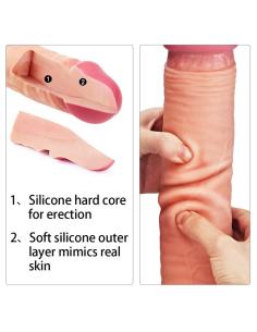 Dildo Nature 12 Dual Layer Natural 2