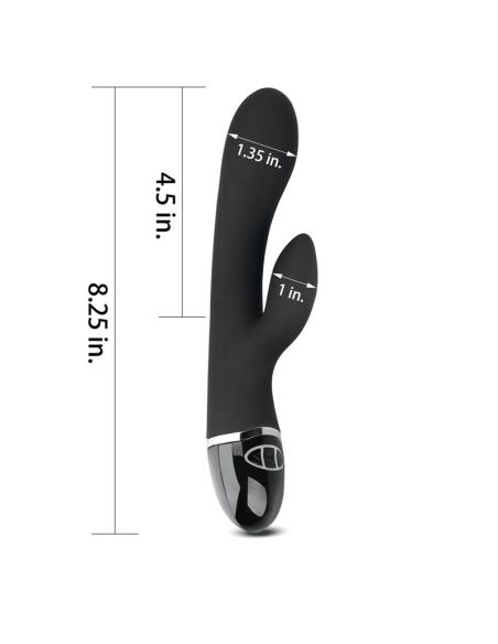 Vibrador O-Sensual Clit Duo Climax Negro