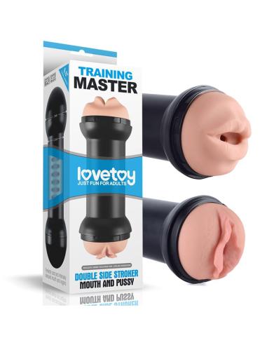 Masturbador Doble Training Master Vagina y Boca