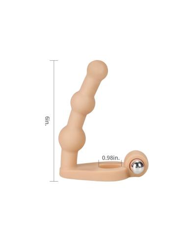 Estimulador Anal The Ultra Soft Bead 6 con Vibración Natural