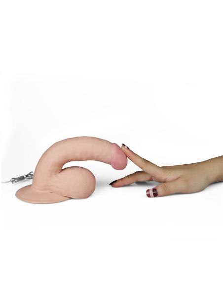 Dildo The Ultra Soft Dude con Vibración 7.5 Natural