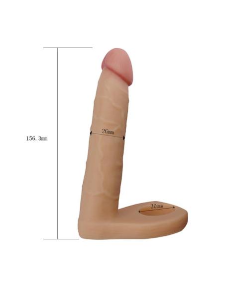 Dildo The Ultra Soft Double 6.25 Natural