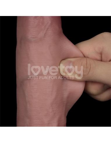 Sliding PRO II Dildo Piel Deslizante-Retractil Dual-layer 9