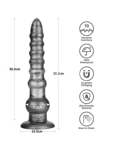 Vibrax Slider Dildo Anal con Vibración King Sized 12.5