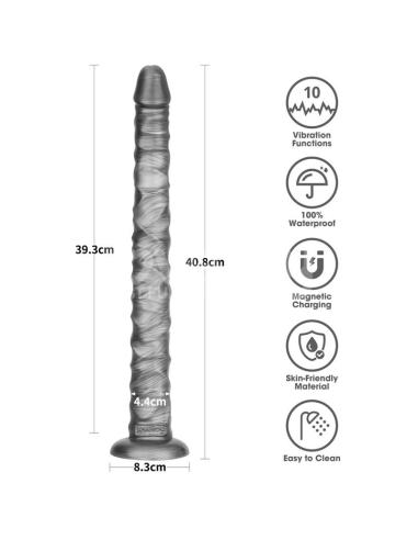 Vibrax Slider DIldo Anal con Vibración King Sized 16