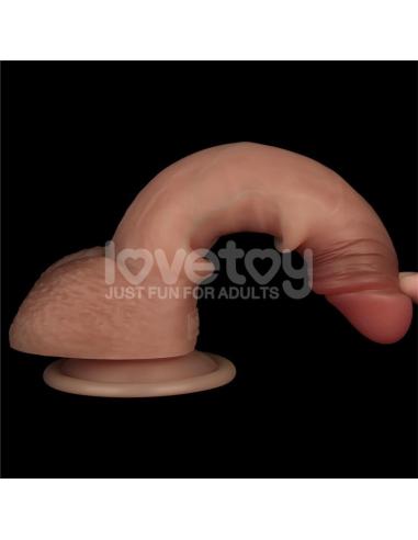 Sliding Pro Dildo Piel Deslizante-Retráctil Dual Layer 7.5
