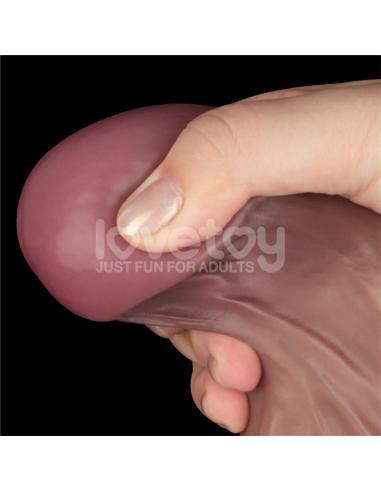 Dildo Dual Layer Articulable XXL 14,5