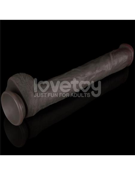 Dildo Dual Layered Articulable XXL 14.5