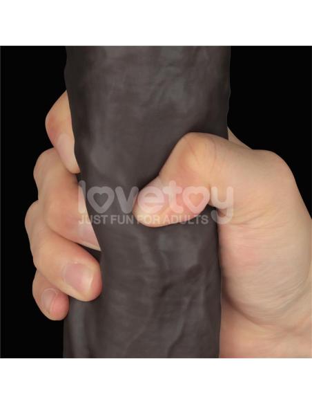 Dildo Dual Layered Articulable XXL 14.5