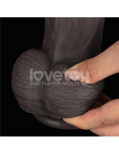 Dildo Dual Layered Articulable XXL 14.5