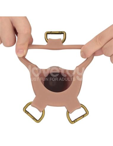 Ingen Arnés Ajustabe con Dildo Hueco 9 Enhanced Set XS/S/M