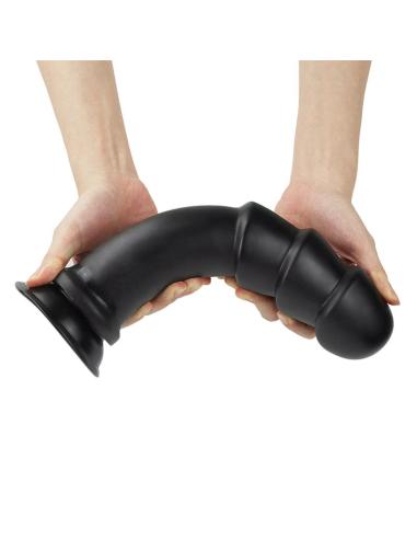 Dildo King Sized Anal Ripples 11.25 Negro