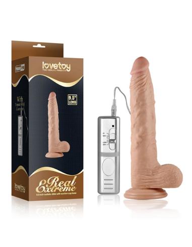 Dildo Real Extreme con Vibración 9.5 Natural