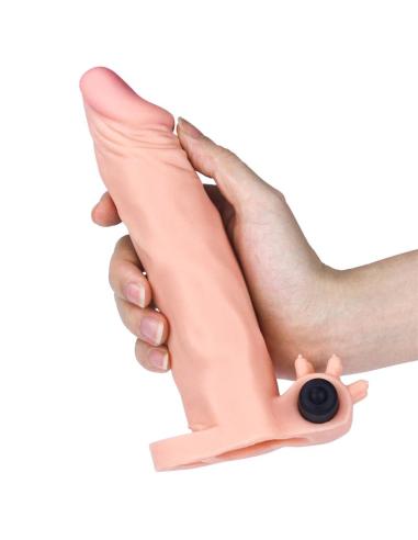 Funda para el Pene con Vibración Add 2 Pleasure X-Tender Natural