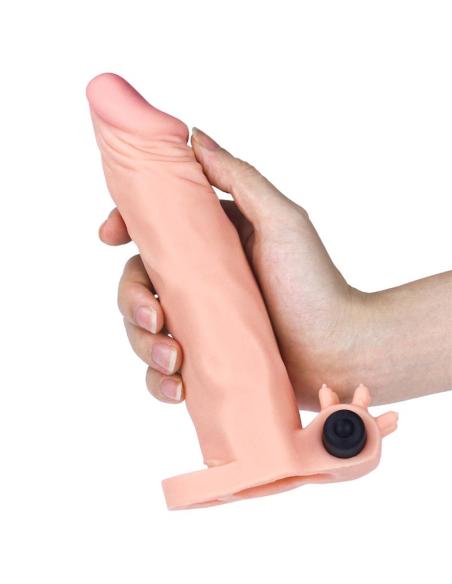 Funda para el Pene con Vibración Add 2 Pleasure X-Tender Natural