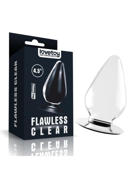 Plug Anal Flawless Clear 4.5 Transparente