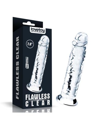 Dildo Flawless Clear 7 Transparente
