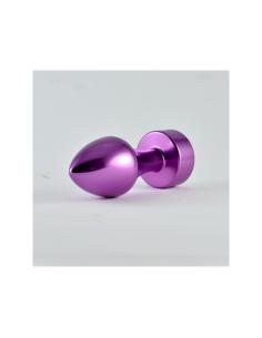 Plug Anal Púrpura Rosebud con Joya 2