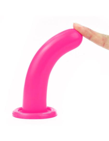 Estimulador Holy Dong 5.5 Silicona Líquida Rosa