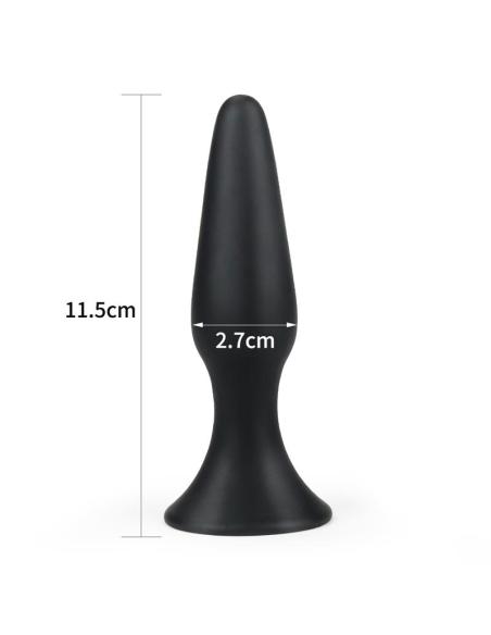 Plug Anal Lure Me Talla S Negro
