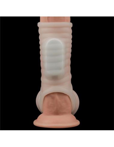 Funda el pene y testículos con vibración Wave Knights