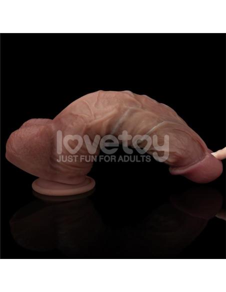 Dildo Dual Layered XXL 10.5 Negro