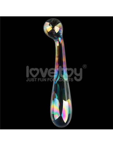 Dildo de Cristal que Brilla en la Oscuridad Twilight Gleam Alluring Arc