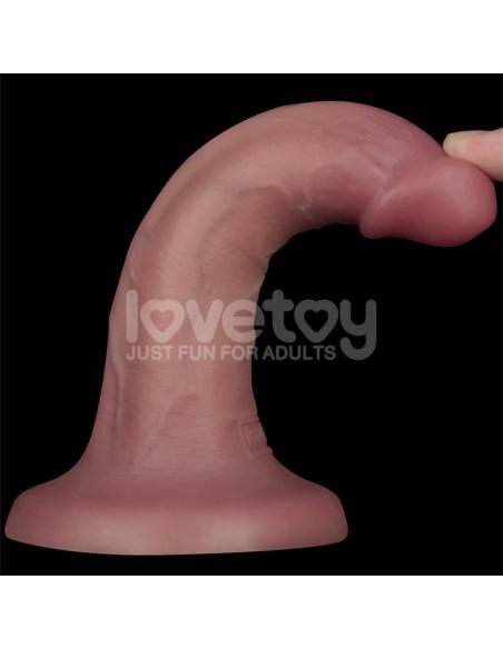 Dildo Dual Layer con Vibración 6