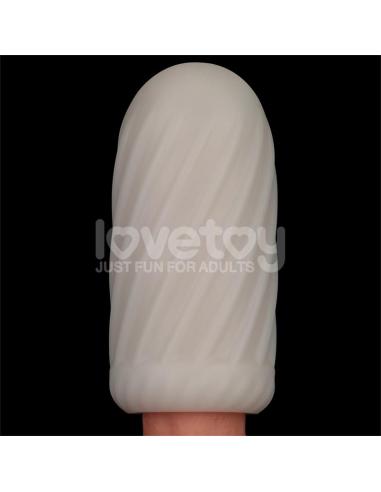 Knights Ring Funda para el Pene y Estimulador Spiral