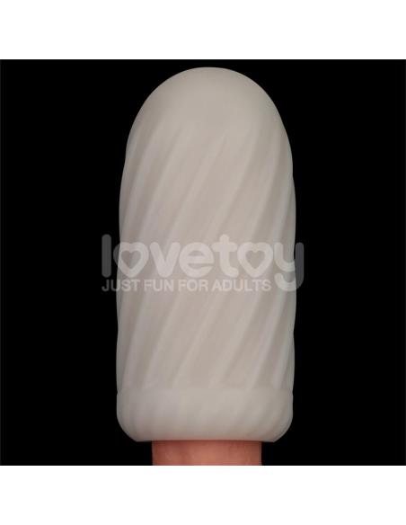 Knights Ring Funda para el Pene y Estimulador Spiral
