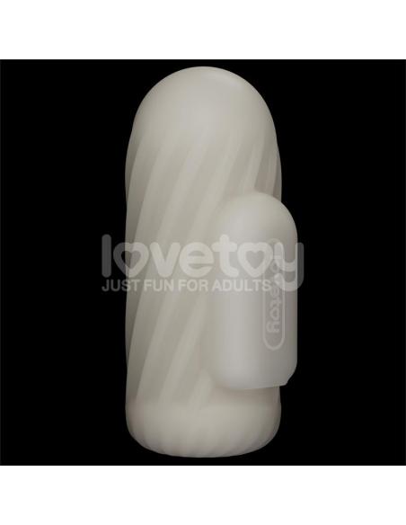 Knights Ring Funda para el Pene y Estimulador Spiral