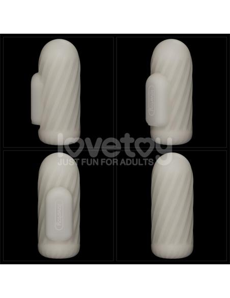 Knights Ring Funda para el Pene y Estimulador Spiral