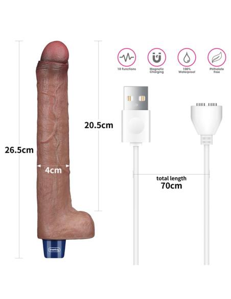 Vibrador Realista 10.5 USB
