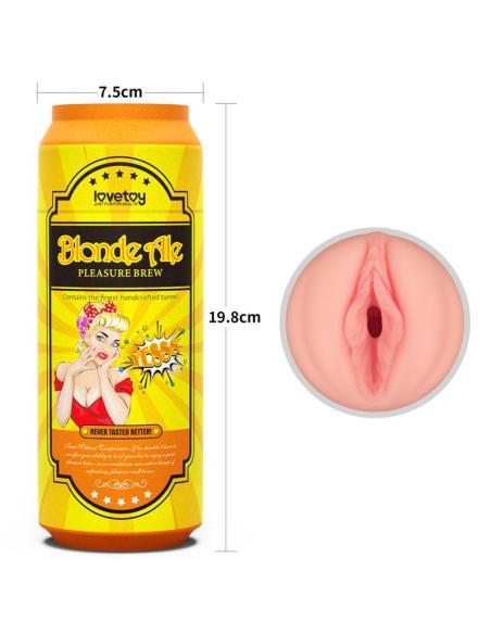 Lata Masturbadora Vagina Blond Ale