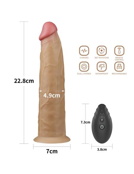 Vibrador con Rotación Doble Capa 9