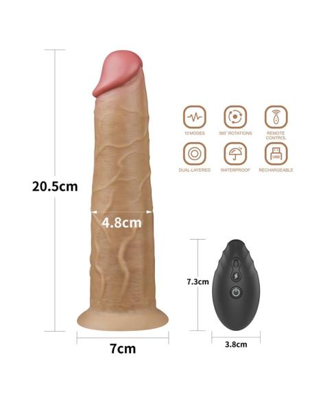 Vibrador con Rotación Doble Capa 8