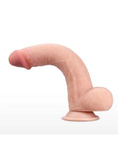 Dildo con Piel Retractil 9 Natural 2