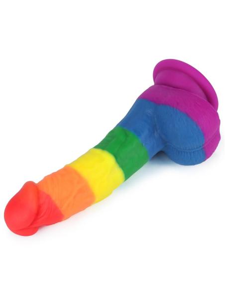 Dildo Prider 8 Silicona Líquida LGBT