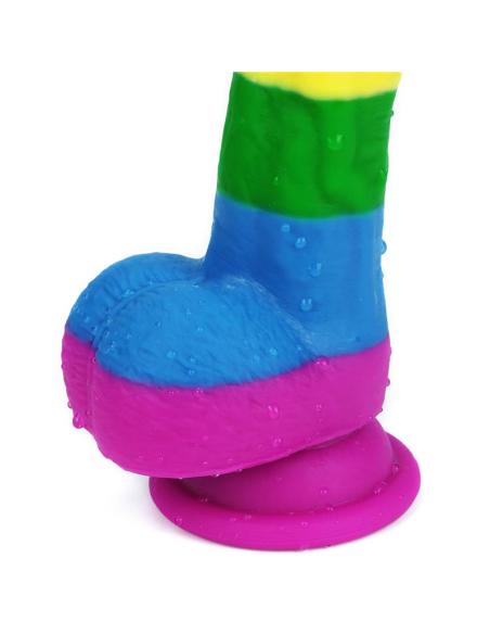 Dildo Prider 8 Silicona Líquida LGBT