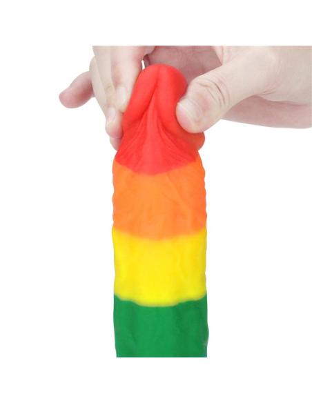 Dildo Prider 8 Silicona Líquida LGBT