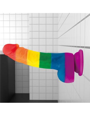 Dildo Prider 8 Silicona Líquida LGBT