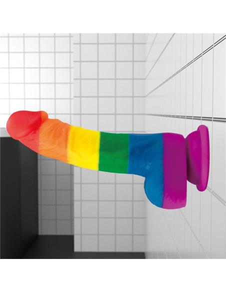 Dildo Prider 8 Silicona Líquida LGBT