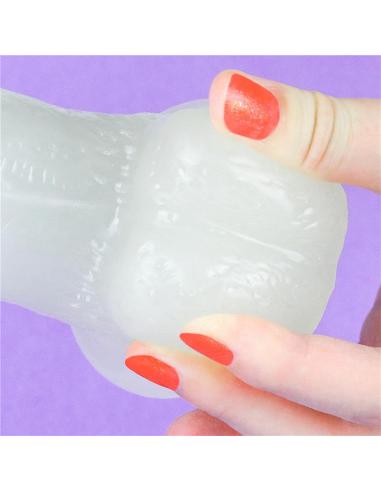 Dildo Lumino 7.5 Luz Azul