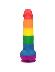 Dildo Prider 9 Silicona Líquida LGBT 2