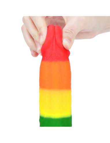 Dildo Prider 9 Silicona Líquida LGBT