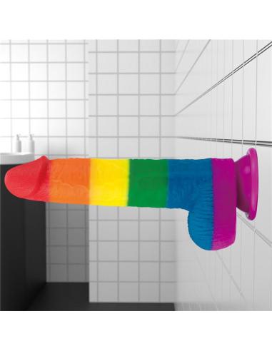 Dildo Prider 9 Silicona Líquida LGBT