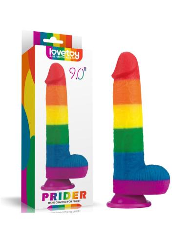 Dildo Prider 9 Silicona Líquida LGBT