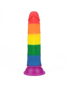 Dildo Prider 7 Silicona Líquida LGBT