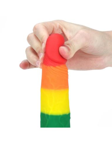Dildo Prider 7 Silicona Líquida LGBT