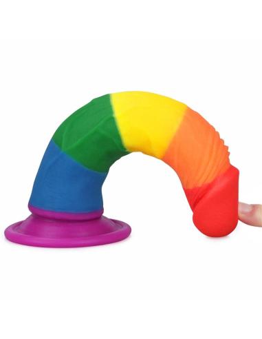 Dildo Prider 7 Silicona Líquida LGBT